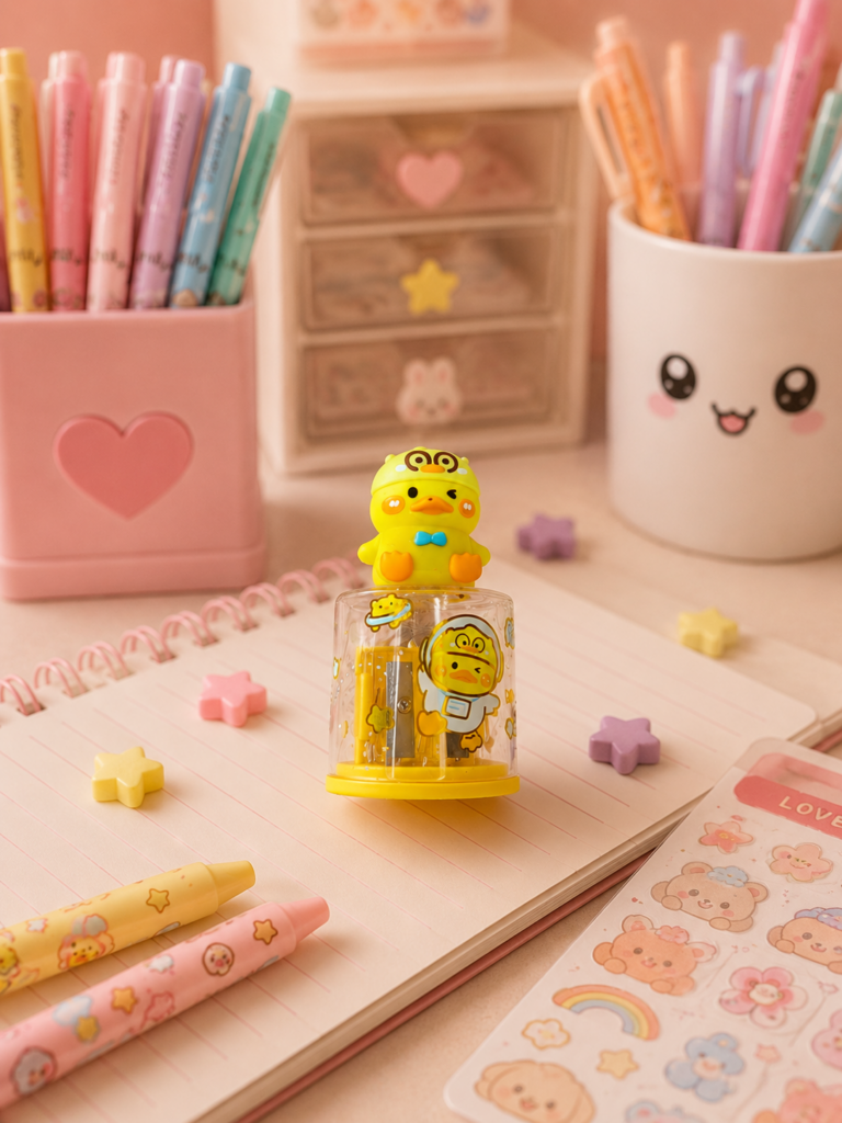 Apontador Duplo de Patinho