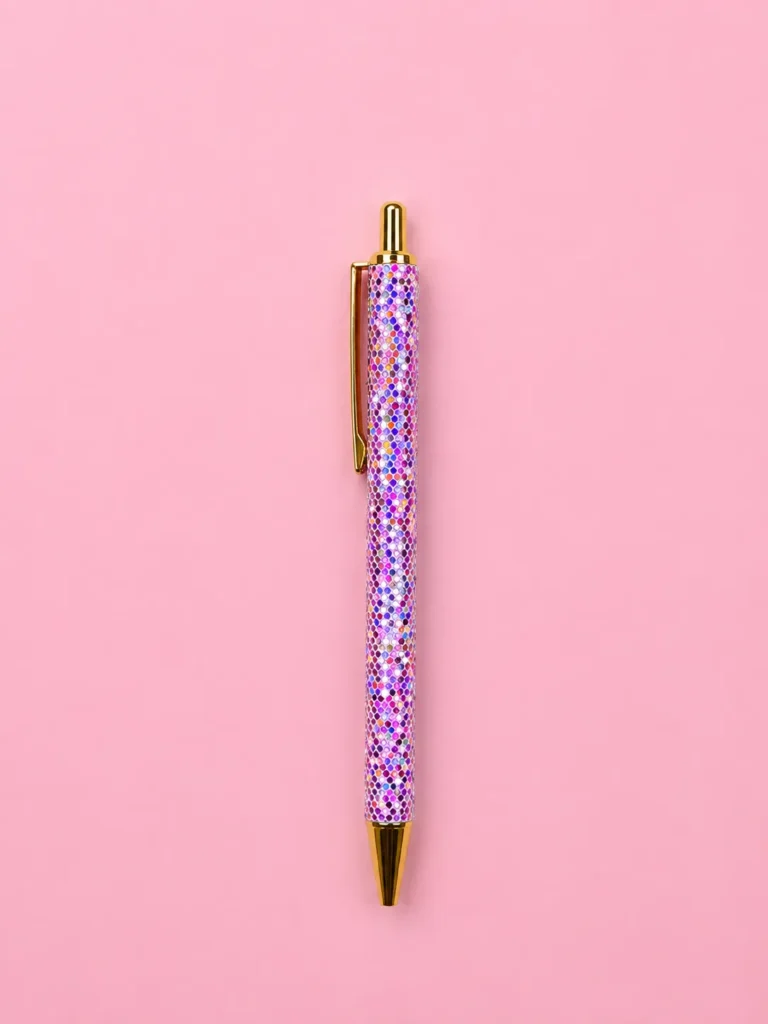 Caneta C/ Glitter