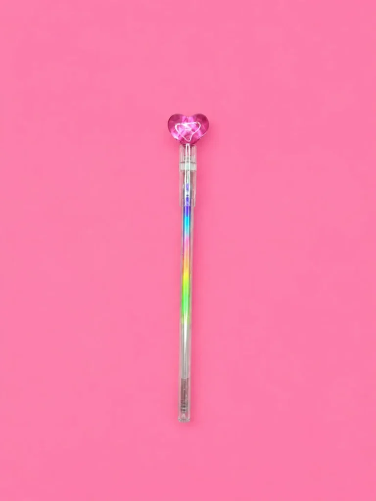 Caneta Coração Muda de Cor