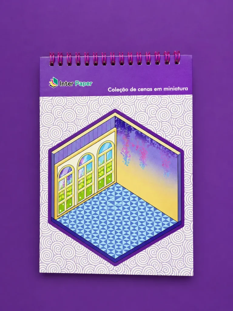 Livro Espiral Adesivo de Cenários
