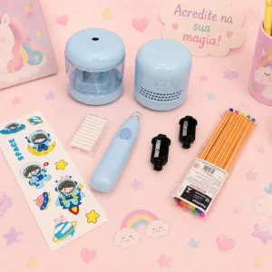 Kit Apontador Elétrico Space - Imagem 1