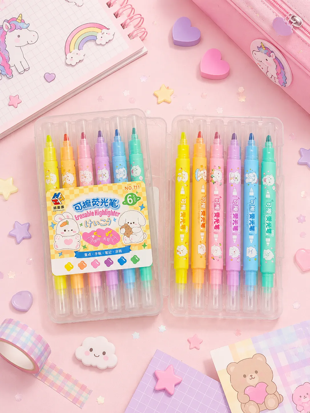 Kit Marca Texto Apagável - Imagem 1