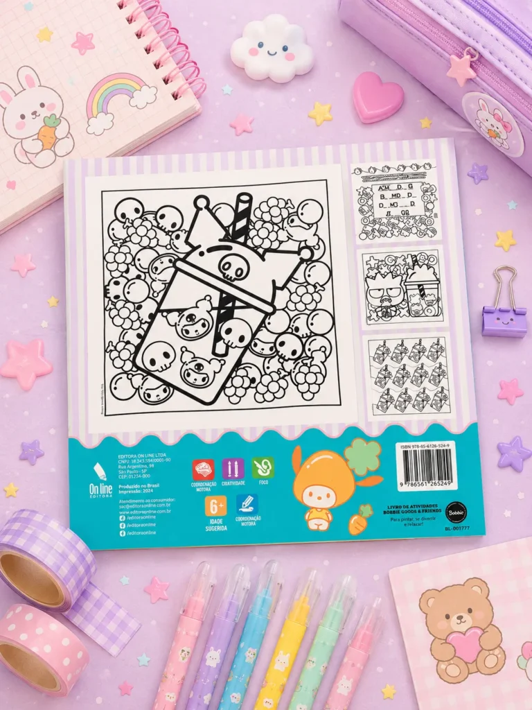 Livro De Colorir Hello Kitty