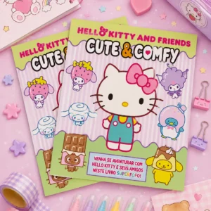 Livro De Colorir Hello Kitty - Imagem 1