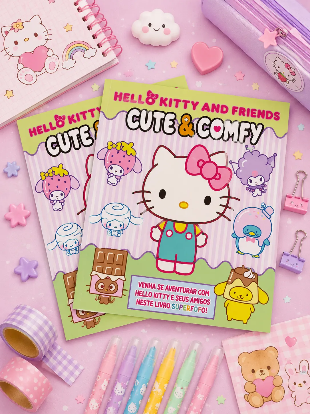 Livro De Colorir Hello Kitty - Imagem 1