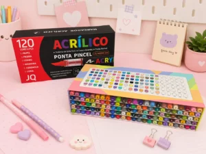 Canetas acrílicas