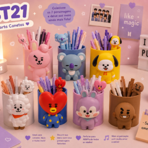 Porta Canetas BTS - Imagem 1