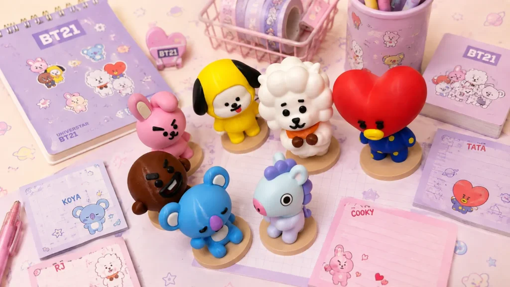 Bonecos BT21 - BTS