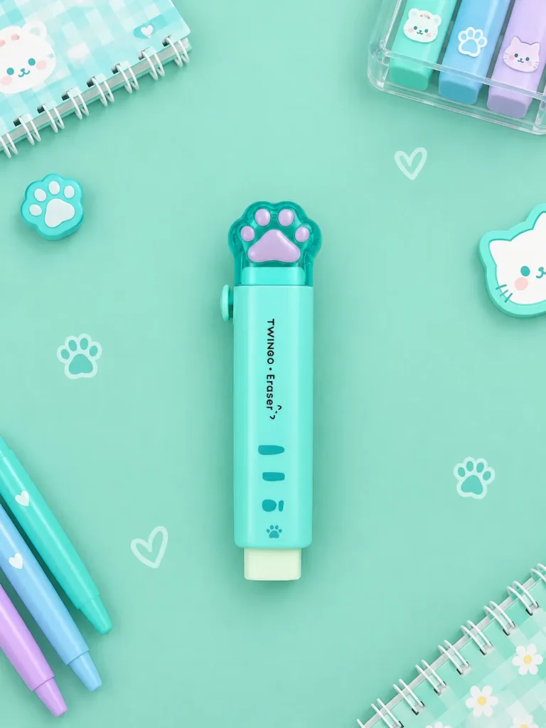 Borracha Retrátil Gatinho