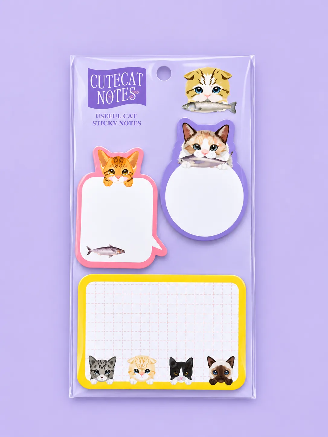 Kit Post'it Gatinho - Imagem 3