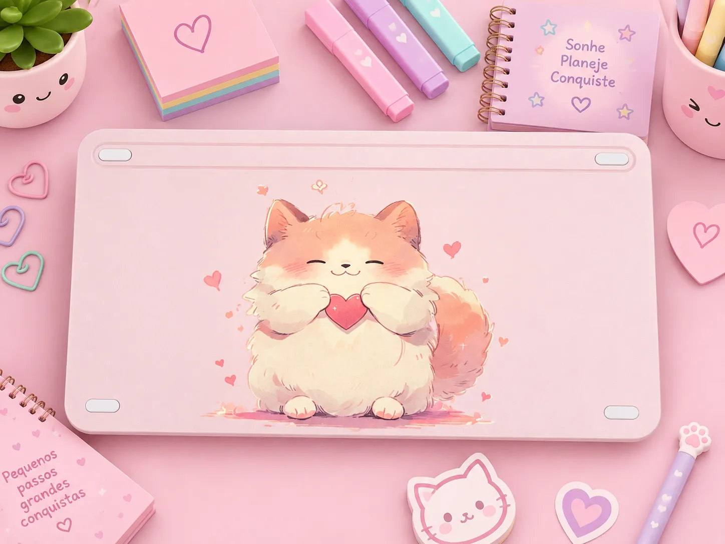 Teclado Dobrável Gatinho - Imagem 2