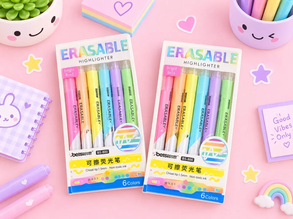Kit Marca Texto Apagável