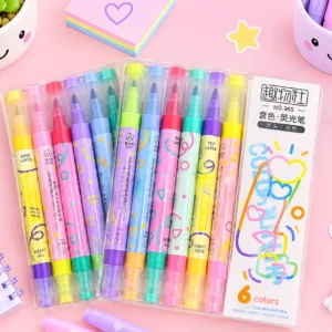 Kit Marca Texto 2 Pontas