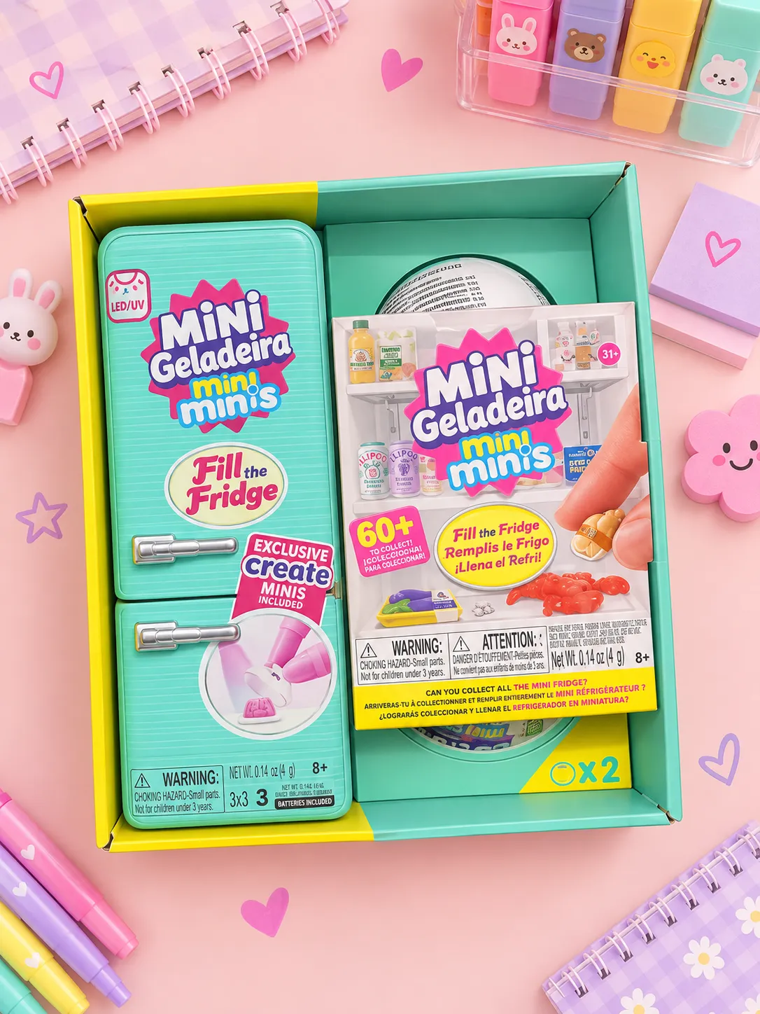 Mini Geladeira C/ 2 Mini Brands - Imagem 2