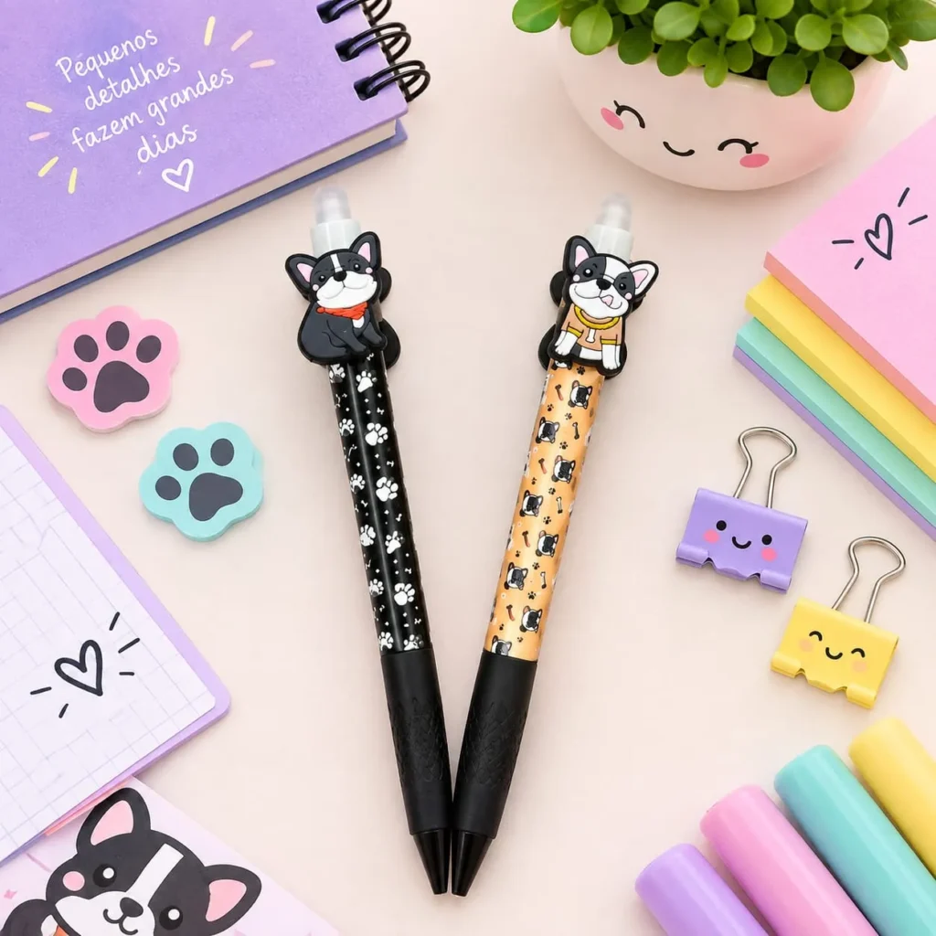 Caneta Apagável Pug
