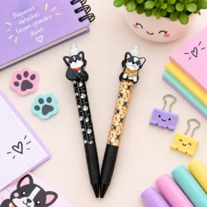 Caneta Apagável Pug - Imagem 1