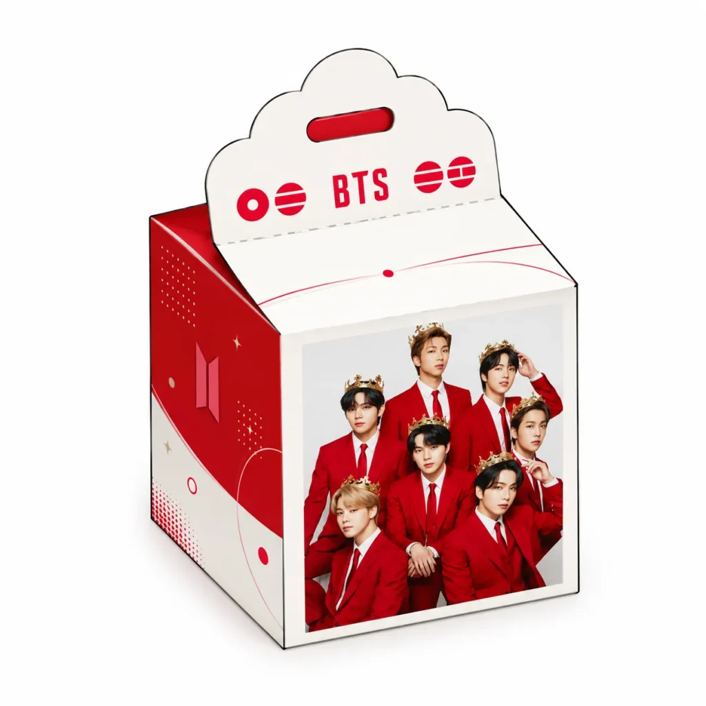 Caixinha Personalizada BTS C/ Mimo