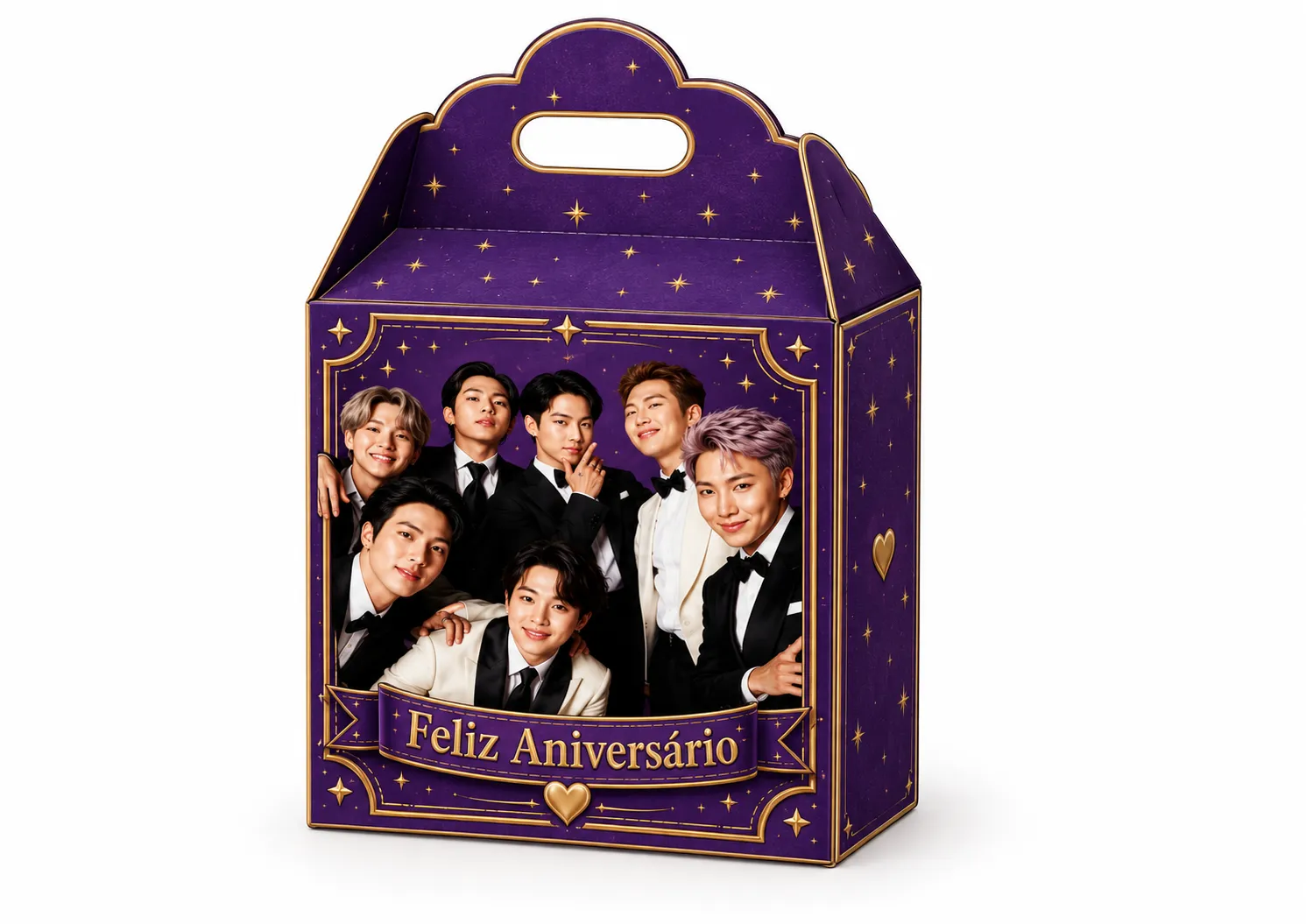 Caixinha Personalizada BTS C/ Mimo - Imagem 6