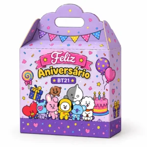Caixinha Personalizada BTS C/ Mimo - Imagem 4