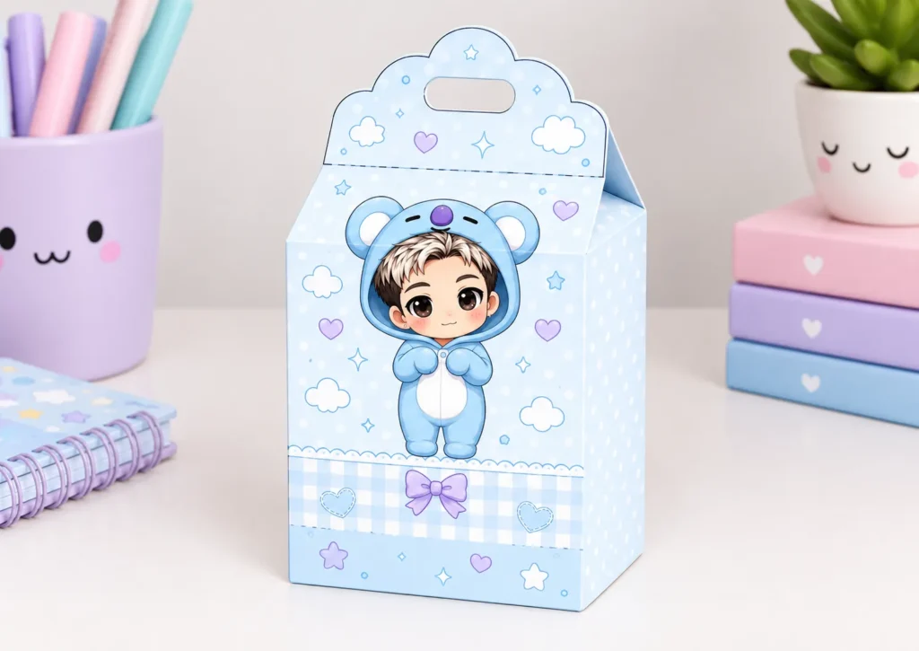 Caixinha Personalizada BTS C/ Mimo