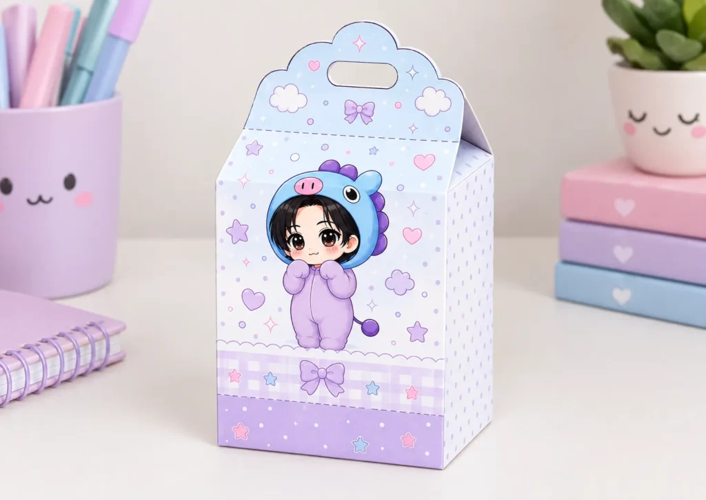 Caixinha Personalizada BTS C/ Mimo