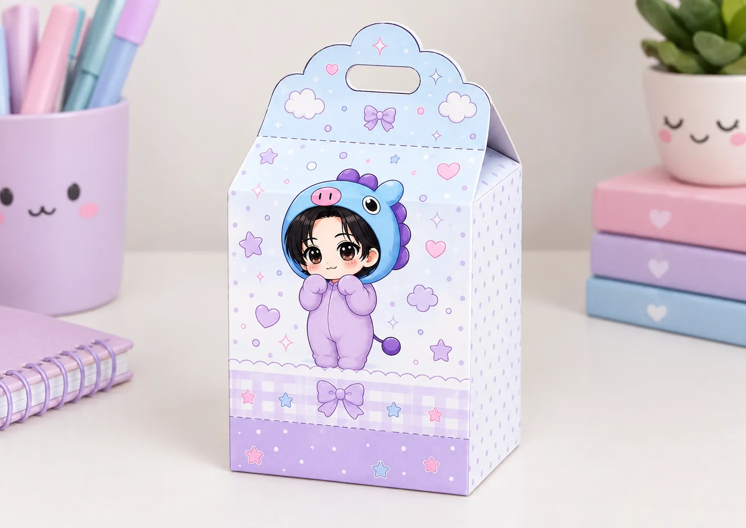 Caixinha Personalizada BTS C/ Mimo - Imagem 16