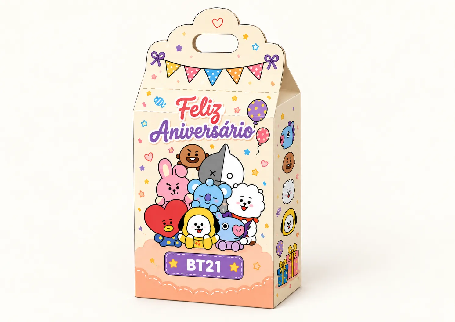 Caixinha Personalizada BTS C/ Mimo - Imagem 5