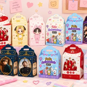 Caixinha Personalizada BTS C/ Mimo - Imagem 1