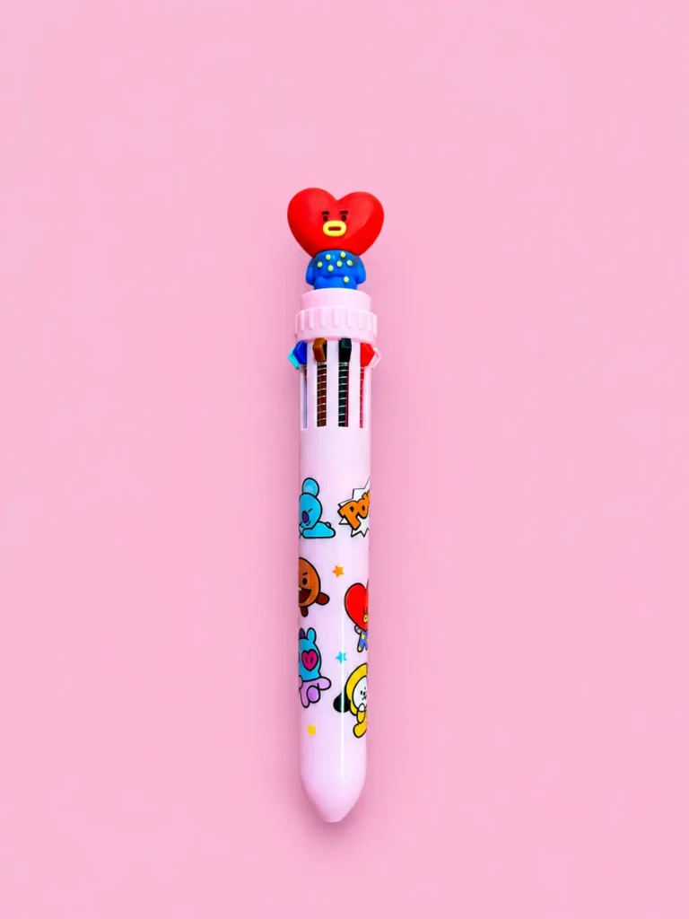 Caneta 10 Cores BTS/BT21