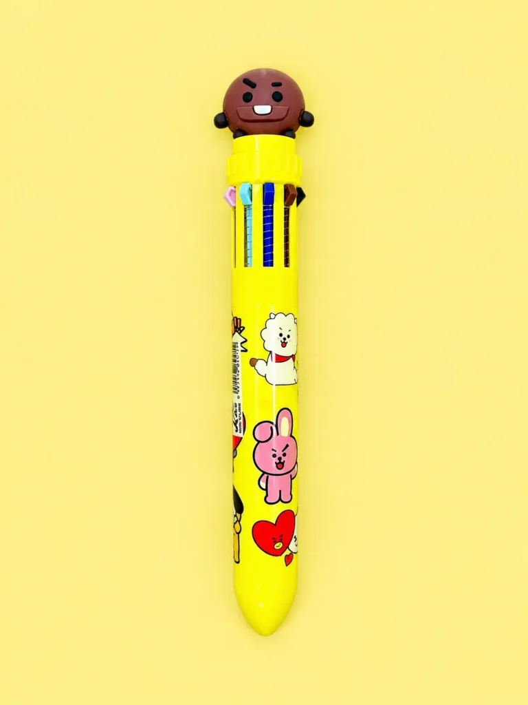 Caneta 10 Cores BTS/BT21