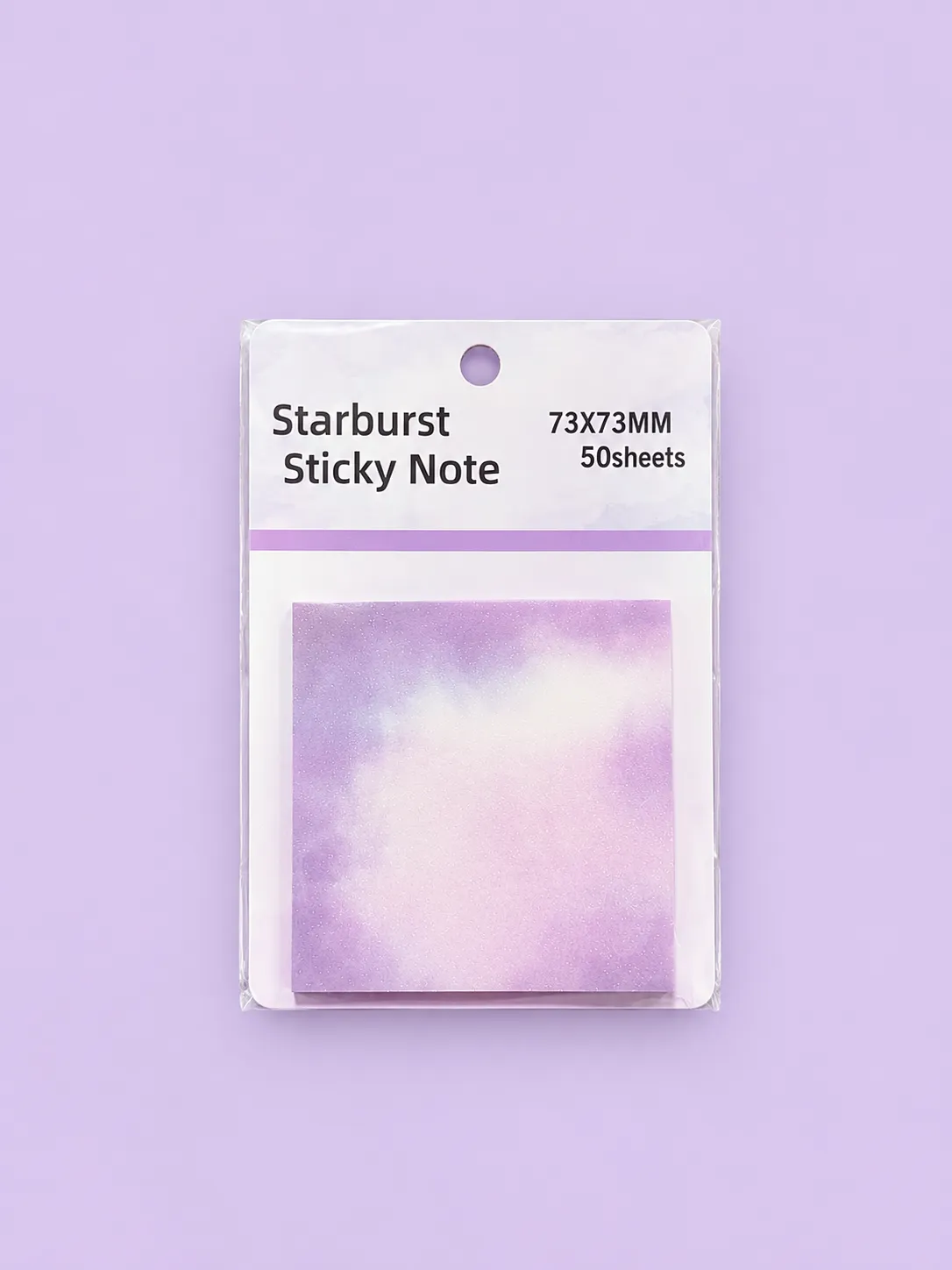 Post It Transparente C/ Glitter Bicolor - Imagem 3