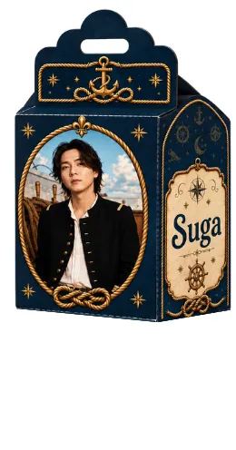 Caixinha Personalizada BTS C/ Mimo